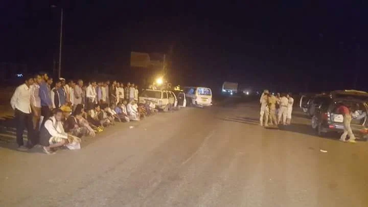 إجراءات أمنية مشددة تمنع تدفق النازحين من تعز والساحل الغربي عند مداخل عدن
