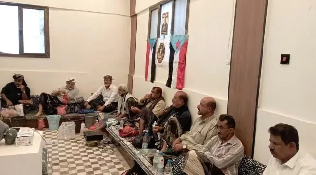 قيادة الجمعية الوطنية للمجلس الانتقالي تناقش مستجدات الأوضاع السياسية والعسكرية في لقاء جماهيري بجعار