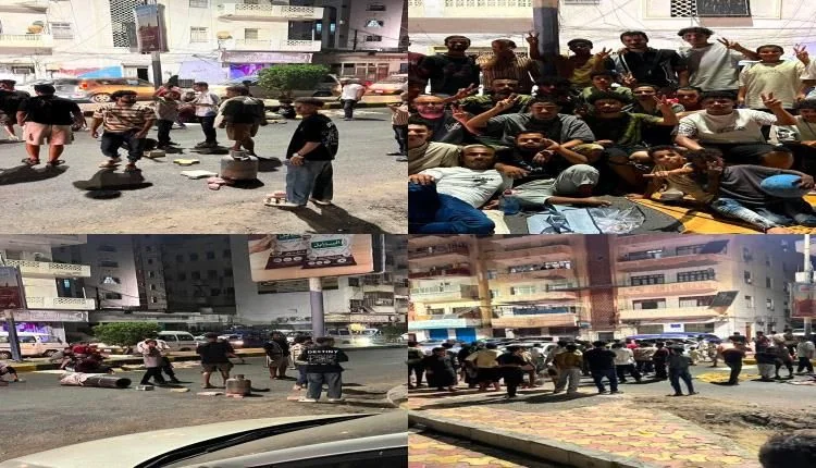 احتقان غاضب في شوارع كريتر بعدن لليوم الثاني رفضا لتداعي الخدمة الكهربائية