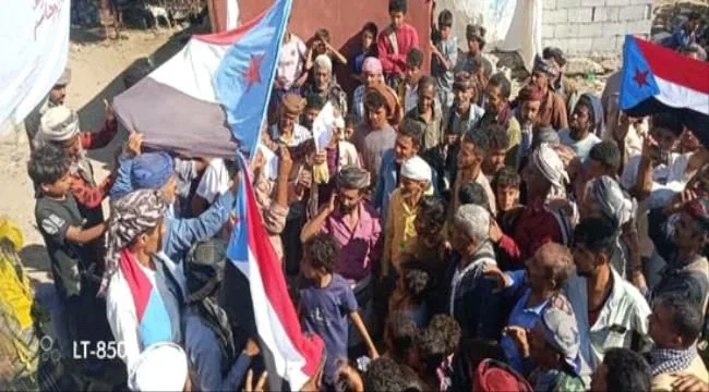 مسيرة جماهيرية حاشدة في سباح يافع رفضا للمجالس التنسيقية وتمسكا بوحدة الصف الجنوبي
