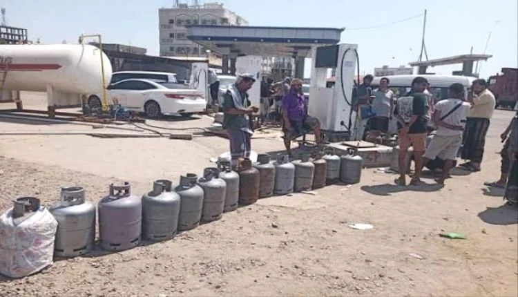 خطة توزيع الغاز المنزلي في أحياء ومديريات عدن ليوم الثلاثاء