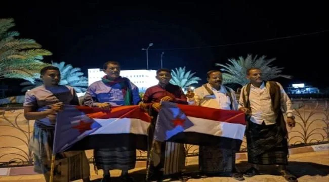 فعاليات شعبية في غيل باوزير ترفع أعلام الجنوب إحياء لذكرى 14 أكتوبر