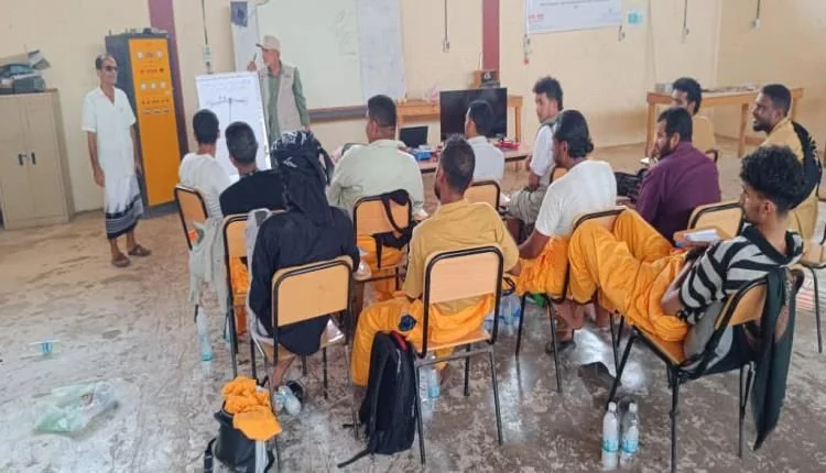 تواصل البرامج المهنية في لحج لتأهيل الشباب ومواجهة أزمة البطالة المتفاقمة