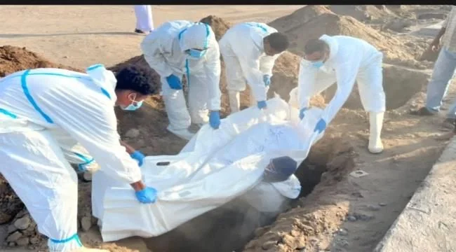 عدن: دفن 21 جثة مجهولة الهوية لمعالجة تكدس ثلاجات المستشفيات