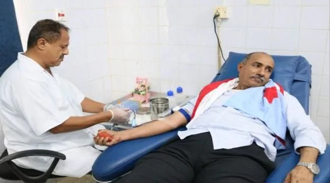 الجمعية الوطنية تنظم حملة تبرع بالدم لدعم جرحى القوات الجنوبية في عدن