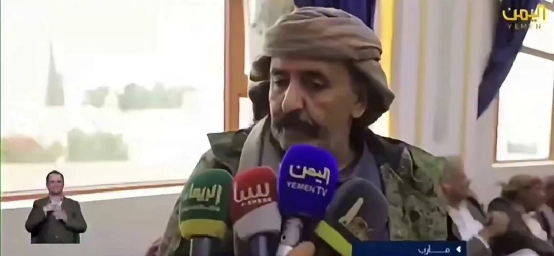 ظهور جديد لشقيق قيادي بحزب الإصلاح في صنعاء يدعو لقوات صنعاء للتقدم نحو مأرب