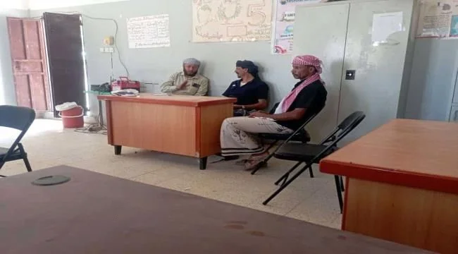 قيادة انتقالي رماه تتفقد الأوضاع التعليمية وثانوية المديرية في حضرموت